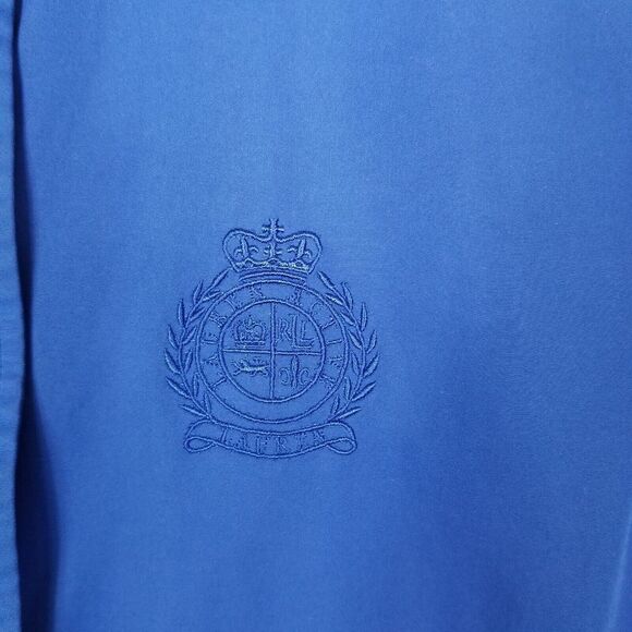 Ralph Lauren Active Women Zip Up Track Jacket Size L Blue Crown Crest - Picture 4 of 6